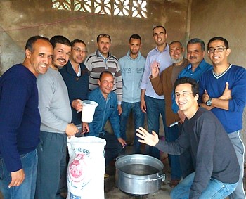 Intervention de formation apicole au Maroc